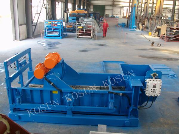 QZS 704 HF linear Shale shaker solids control equipment have AWD angle adjustment system