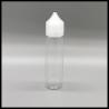 China Clear Chubby Gorilla Empty Dropper Bottles , Custom 60 Ml Squeeze Bottle wholesale
