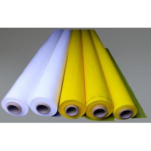 China White 100% Monofilament Polyester Screen Printing Mesh For T-shirt supplier