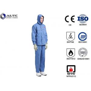 China Fiber Blended Ppe Protective Clothing High Voltage Conductive Suit For Substations Inspectors supplier