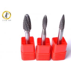 High Strength Carbide Cutting Burrs , Tungsten Carbide Deburring Tool Anti Wear