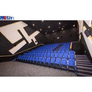 Entertainment Commercial Theater Seating 580mm Center Distance Cinema Theatre Seats