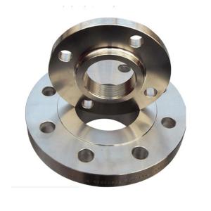 China High Neck Titanium Pipe Flange  Covers GR5 Titanium Gr 2 Flanges For Chemical Processing supplier