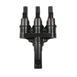 China Neopower MC4 One-in-Three Plug & Socket – IP67 Waterproof 3-Way Solar Branch Connector for Photovoltaic Systems wholesale