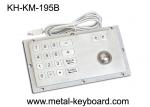 Metal o teclado de aço inoxidável de Digitas do quiosque do acesso com trackball