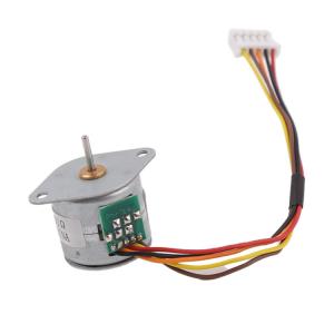 China 20mm Permanent Magnet Stepper Motor 2 phase 4 wire, 18° Stepping Angle, 0.08N.m Holding Torque supplier