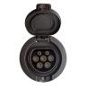 China Ccs Combo 2 Female OEM Connector Ccs2 Inlet 200A/250A/300A/400A Ev Charging Socket wholesale