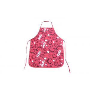 China Women Promotional Printed Aprons , Pure Cotton Cute Personalised Cooking Apron supplier