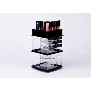 China Customized Color Black Pink Acrylic Lipstick Display Storage Oraganizer supplier
