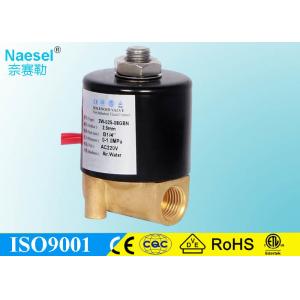 Direct Acting Electric Water Valve For Water Flow , Custom Solenoid Operated Valve