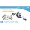 Automatic Counting Packaging Machine with 9 Custom Vibratory Bowls and Bucket Conveyor for Hardware