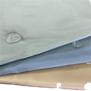 Polyester Microfiber Peach Skin Anti Bacterial Fabric For Beach Pants Summer Trousers