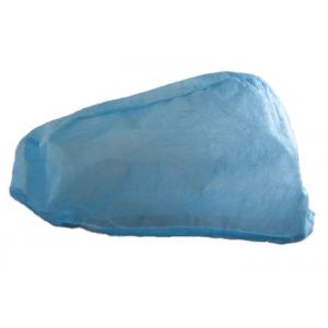Latex Free Disposable Surgical Caps , Disposable Operating Room Hats With Sewed Elastic