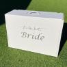 Custom Logo Printed Luxury Large Big Bridal Wedding Dress Gown Packaging Box