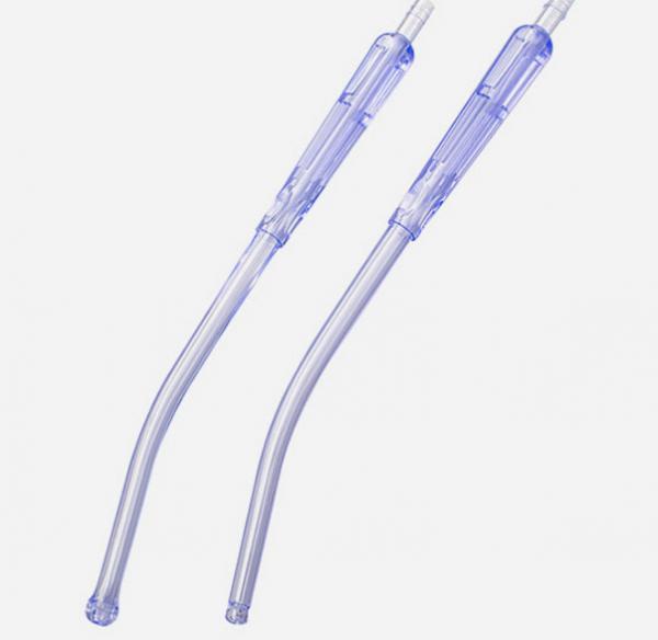 Medical Grade Transparent Reinforced Yankauer Suction Handle With CE Certificate