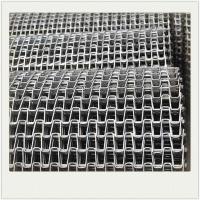 China Horseshoe Stainless Steel Wire Mesh Conveyor Belt For Bottle Conveyor on sale