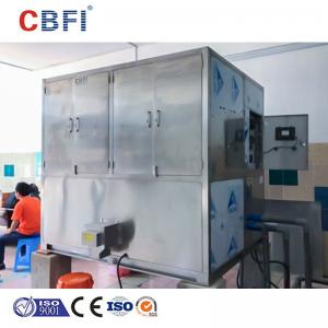 China Full Automatically Ice Cube Machine For Fast Food Shops / Supermarkets supplier
