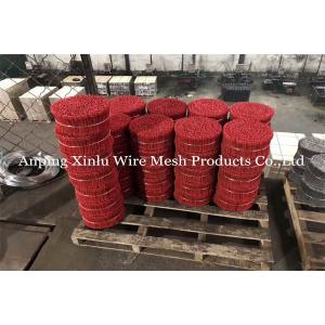 Double Loop Tie Wire - Red - 500pcs per Bundle, Galvanized  Loop Tie Wire For Supermarket Family Courtyard Fence Binding