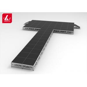 1*2m Fire Proof Hotel Folding Aluminum Stage Platform Outdoor Mobile Stage