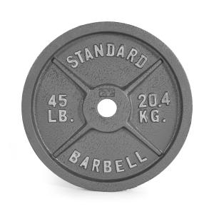 China barbell olympic cast iron plate, barbell gray olympic cast iron plate, barbell gray olympic cast iron plate 45 lbs supplier
