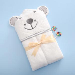 Highly Absorbent Bamboo fiber Infant Bath Towels Blanket Poncho for Kids