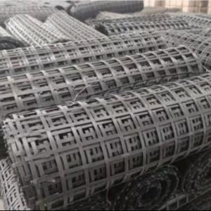 Steel plastic composite mesh false roof