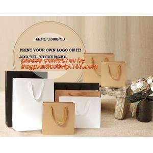 China OEM/ODM Production Branded Luxury Design Printing Brown Craft Custom Kraft Paper Shopping Bag, Personalized Gift Bags wh supplier