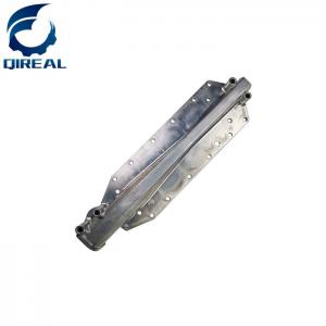 Excavator 6D125 Engine PC300-3 Oil Cooler Cover Assy For 6150-61-2123 6136-61-2113 Oil Cooler Radiator Core Cast Iron