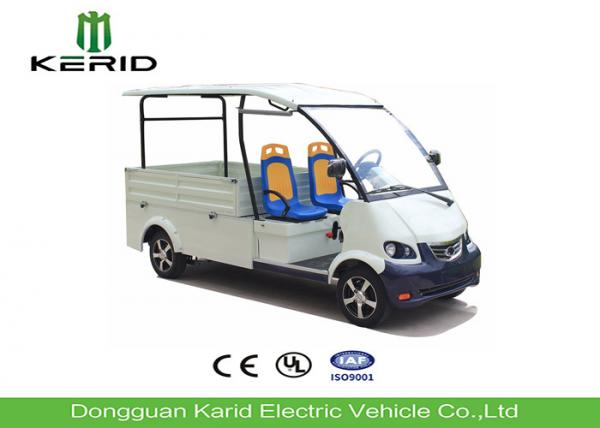 Free Maintenance Battery Powered Electric Cargo Van , Electric Utility Truck