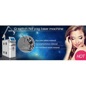 China 1064nm 532nm Electro-optical Q-switched ND YAG laser tattoo removal laser for sale supplier