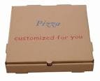 China Boîte ondulée à pizza dans 7, 8, 9, 10. 12, 14, 16 supplier