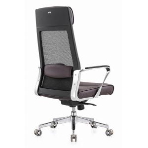 Black High Back Mesh Swivel Office Chair With Adjustable Height Tilt