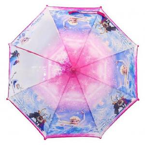 China Disney Printing POE Kids Compact Umbrella With J Handle supplier