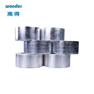China Acrylic Adhesive Heat Resistant Aluminum Tape , Silver Sealing Tape 30m Length supplier