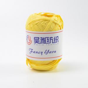 Custom Rayon Raffia Ribbon Yarn Crochet Craft Paper Packing