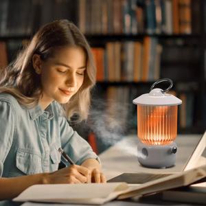 HOMEFISH Tabletop Battery Operated USB Air Humidifier 260ml