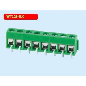 WT126- 5.0 Mm Control Terminal Block / Cable Connector Block 22－１４Awg
