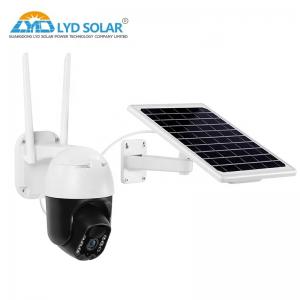 CE 4G Solar Security Camera SD Card 4g Ptz Camera Solar