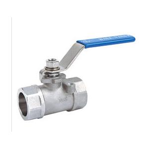 2PC Screwed End Ball Valve WCB Material 2000PSI Pressure Threaded End
