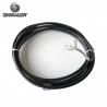 China 4 Wires Silicone Rubber RTD PT100 Thermocouple Sensor Armored Cable For Temperature Detector wholesale