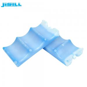 China 600ml Breast Milk Ice Pack Plastic Reusable Gel Ice Blocks For Cool Bags supplier
