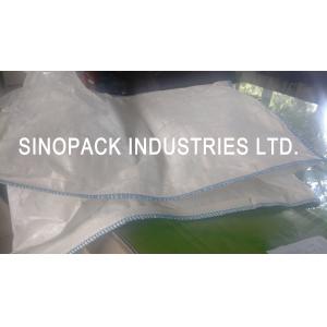 2200LBS Four-panel woven PP big bag with vented fabric for potato / onion