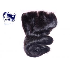 Virgin Full Lace Top Closure / Peruvian Hair Lace Closure 12 Inch