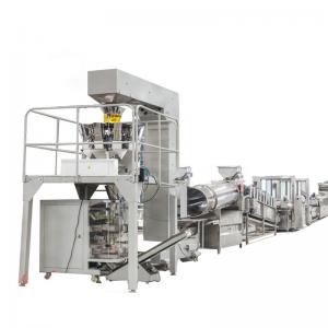 China ODM Stainless Steel 500kg/H Fully Automatic Potato Chips Processing Line supplier