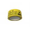 Acrylic Adhesive Yellow Vinyl Floor Tape For Marking Off ESD Protected Areas