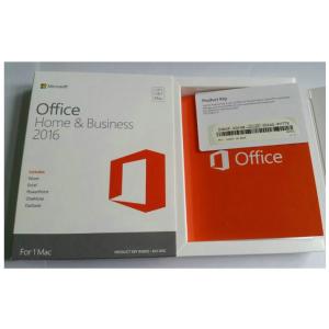 China Mlulti Editions Microsoft Office Retail Box For 1 MAC Online Activation supplier