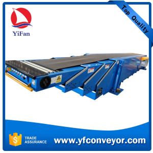 China Telescopic Belt Conveyor with front rotary tongue conveyor supplier