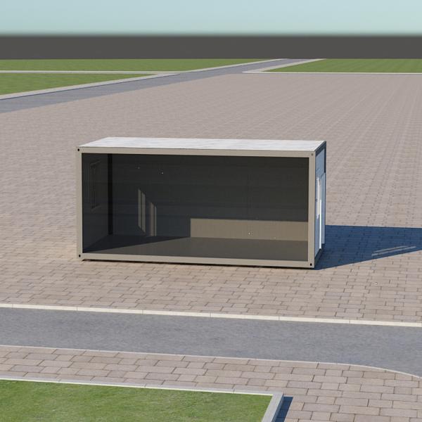 Expandable Prefab 40ft Flat Pack Containers Homes 40 Foot