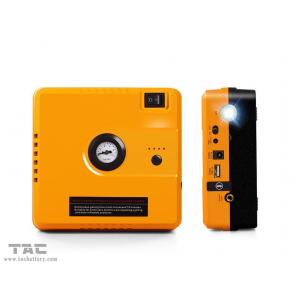 China 400 Amp 16800mah Peak Battery Jump Starter Charger Combine With Air Compressor supplier