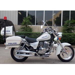 12.5KW Road Cruiser Motorcycles , Police Street Cruiser Motorcycle Double Cylinder Engine